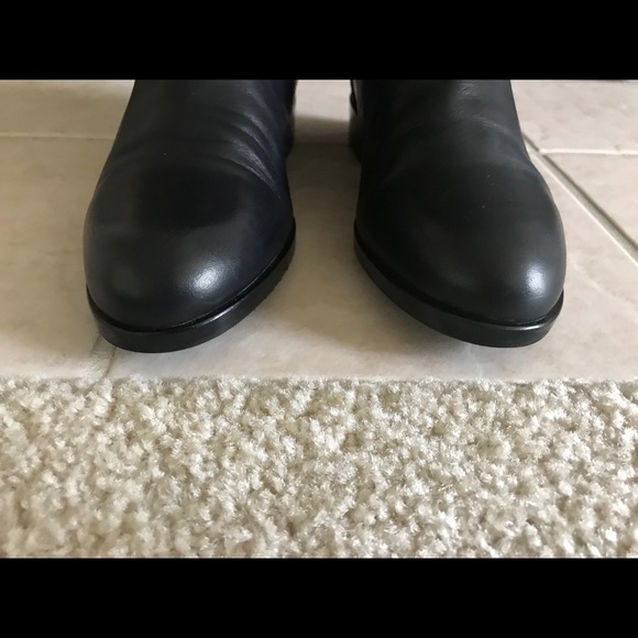 Chanel Classic Black Turnlock Lambskin Boots - Picture 5 of 8